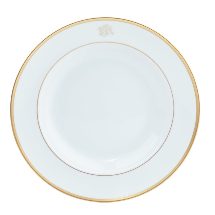 Signature Monogram Gold Ultra-White