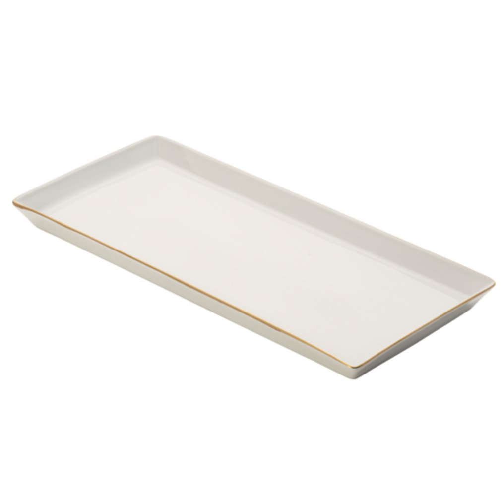 White Gold Bracelet Large Sushi Tray